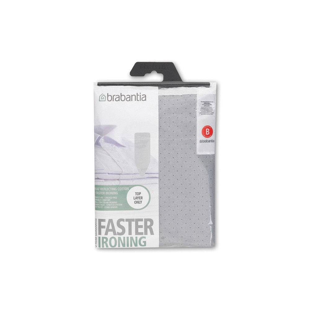 Brabantia Ironing Board Cover 124X38cm With Foam Size B Silicon