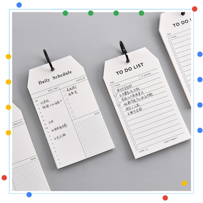 52 Sheets To Do List Notepad Daily Schedule Notepad Tear Off Planning Memo Pad Planner Checklist Organizing Portable Memo Loose Leaf Notepad Shopee Singapore