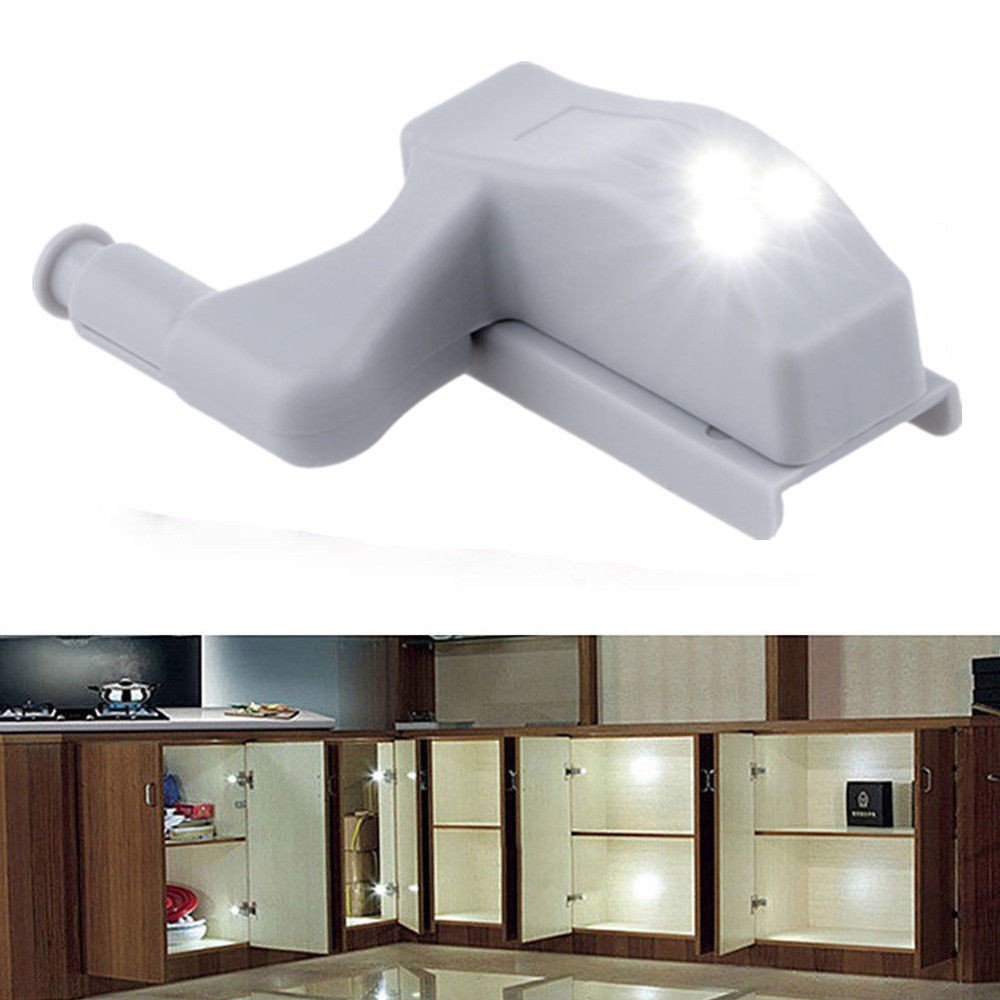 Cabinet Hinge Led Sensor Light For Wardrobe Cupboard Home Kitchen