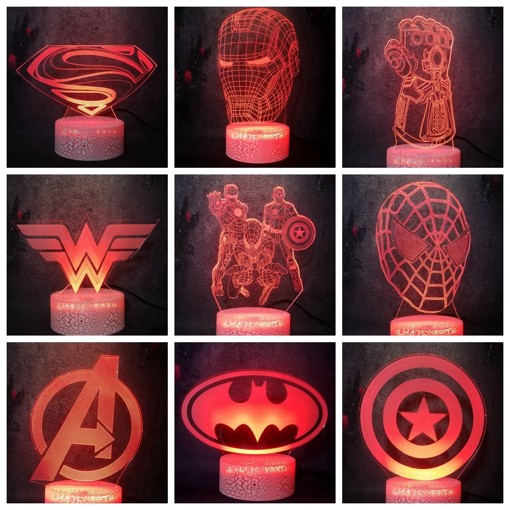 wwe bedside lamps