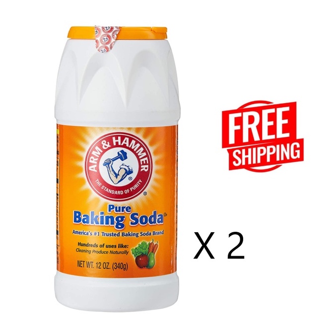340g X 2 Arm and Hammer Pure Baking Soda Shaker Shopee Singapore