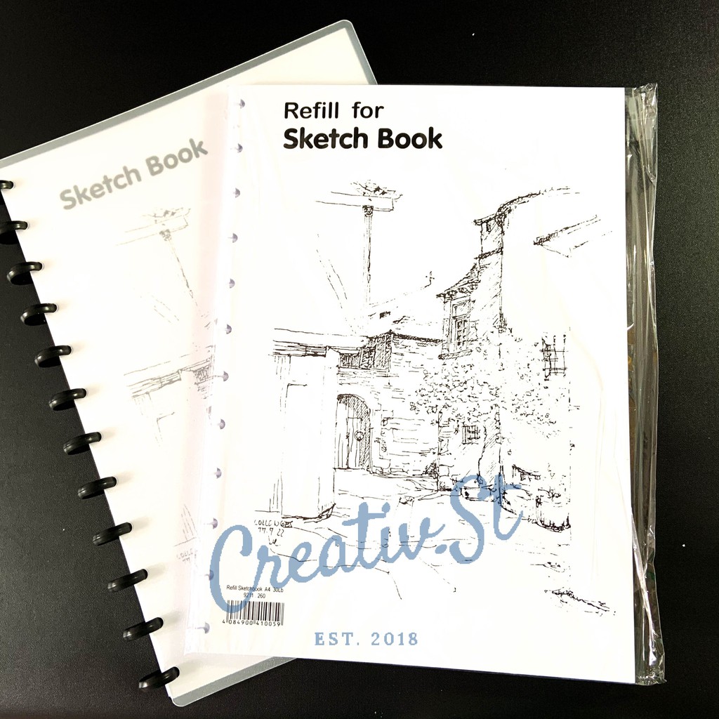  Sketchbook  Lyra  A4 Refill Drawing Book Shopee Singapore