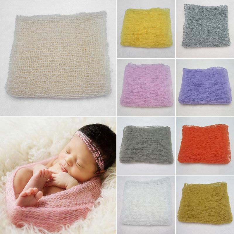 Newborn Baby Stretch Wrap Infant Boys Girls Photography Photo Prop Blanket Rug