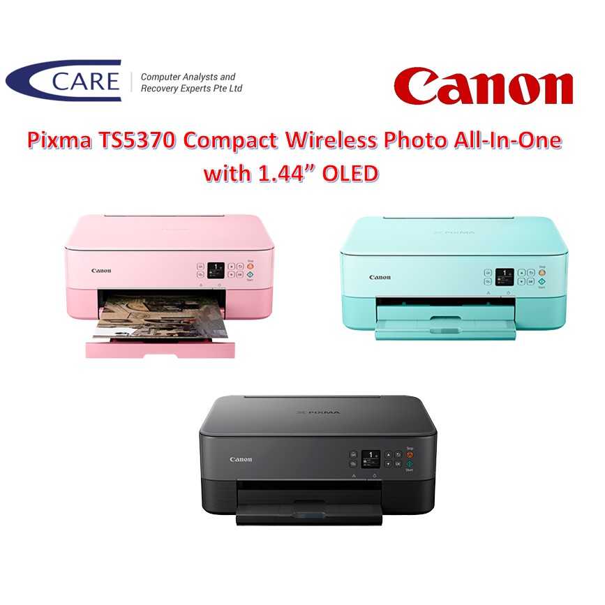 Canon Pixma Ts5370 Compact Wireless Photo All In One With 1 44 Oled Shopee Singapore