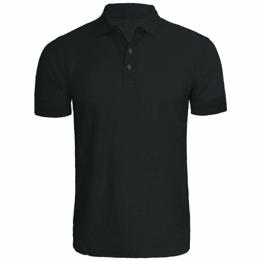 plain white golf shirt