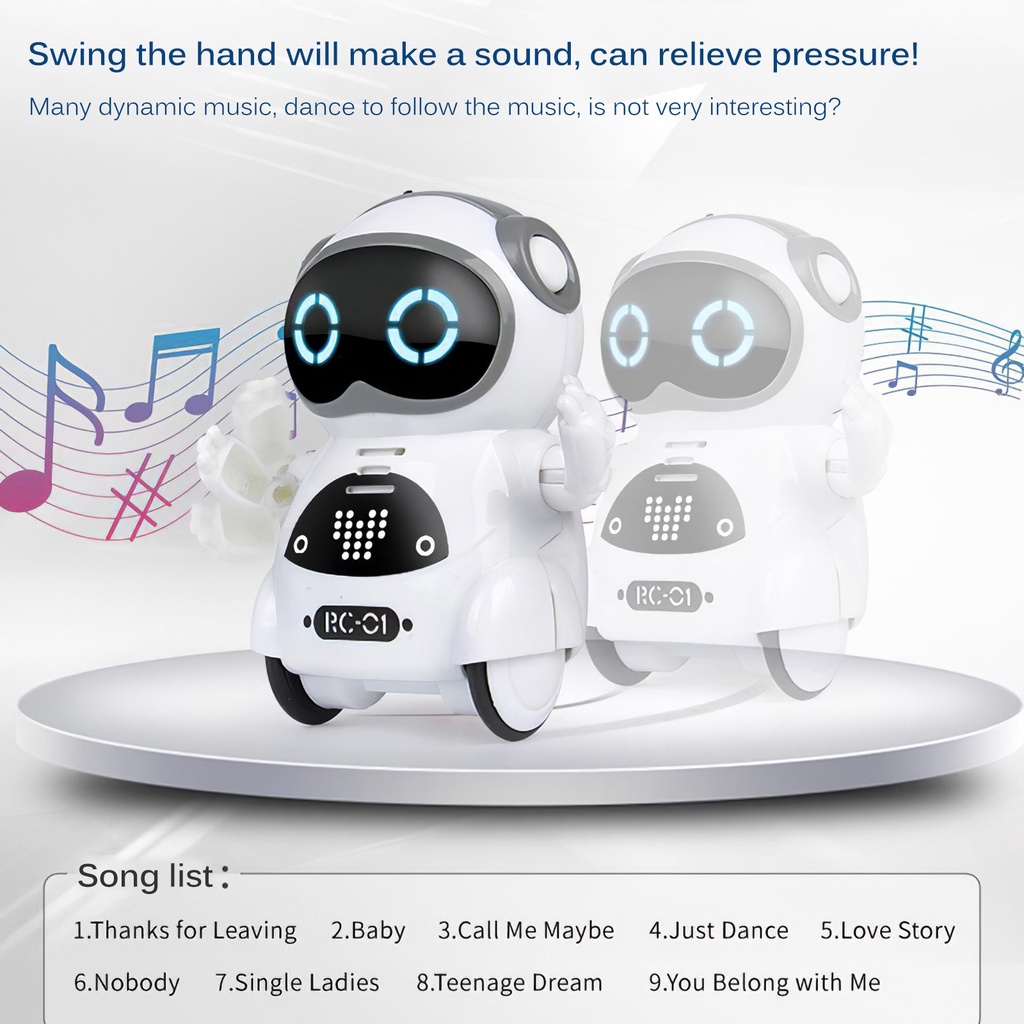 №﹊M5-Intelligent Pocket Robot Electric Cute Funny Dialogue Robot  Interactive Conversation | Shopee Singapore