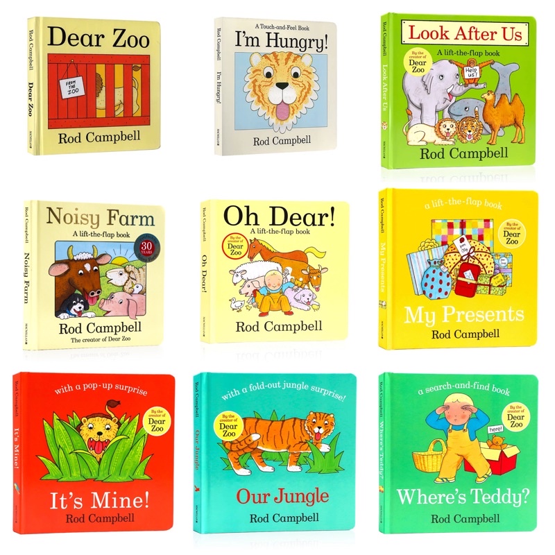 Oh Dear! A Farm Lift-The-Flap Book Dear Zoo & Friends 