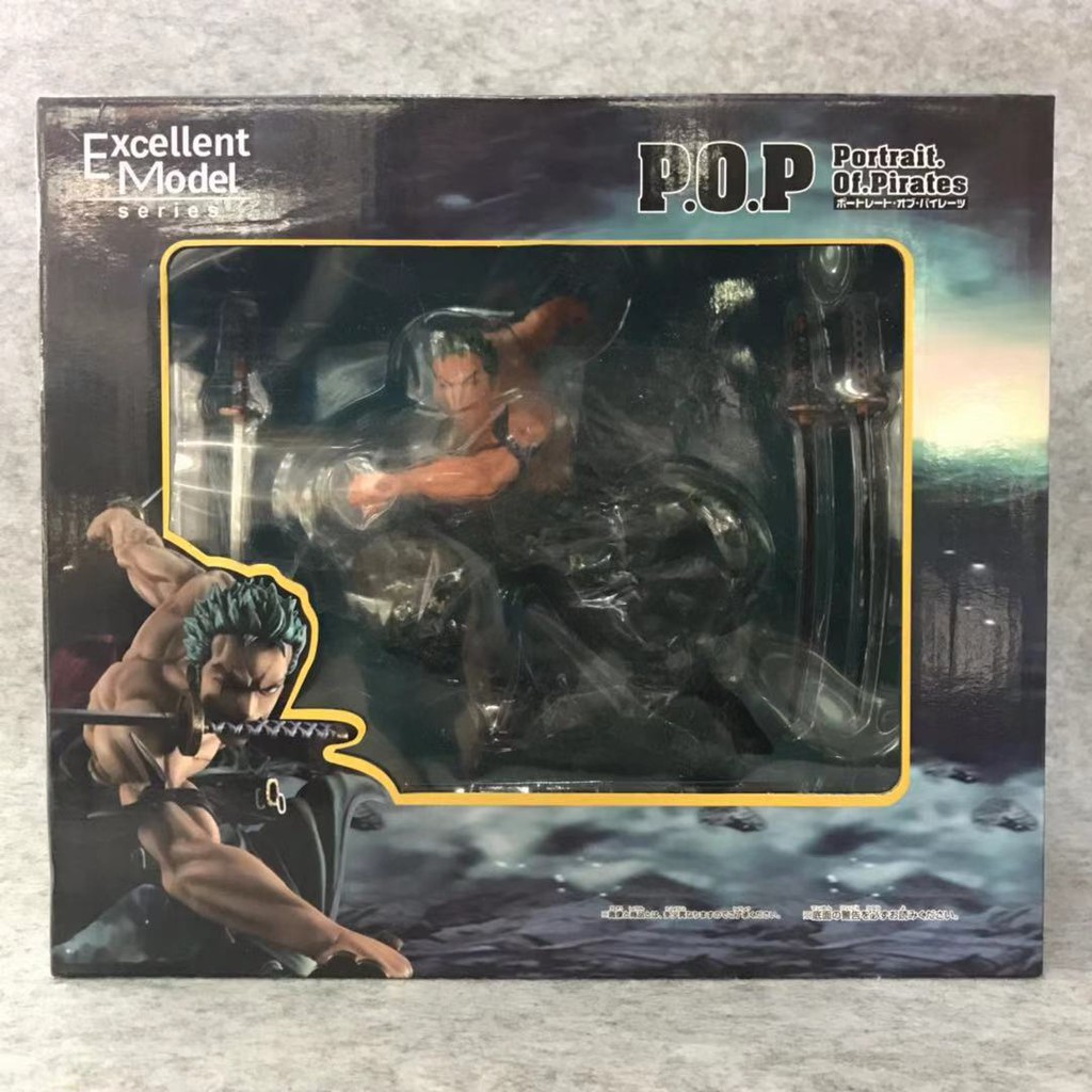 Sanzensekai Figure New No Box 17cm Pop One Piece Sa Maximum Roronoa Zoro Ver Collectibles Karibu Travels Animation Art Characters