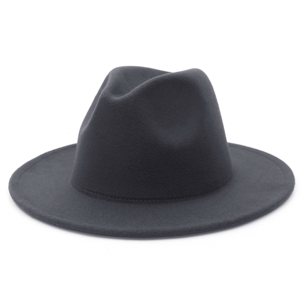 wide brim trilby hat