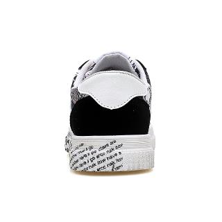 READY STOCK Graffiti Fashion Plus Size 34-45 Unisex Men's Shoe Women's Couple Sneakers Low Canvas Shoes #7