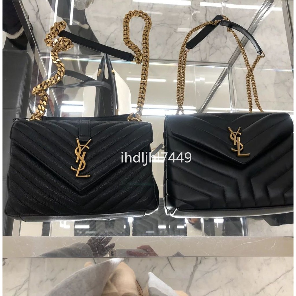 ysl college bag large black