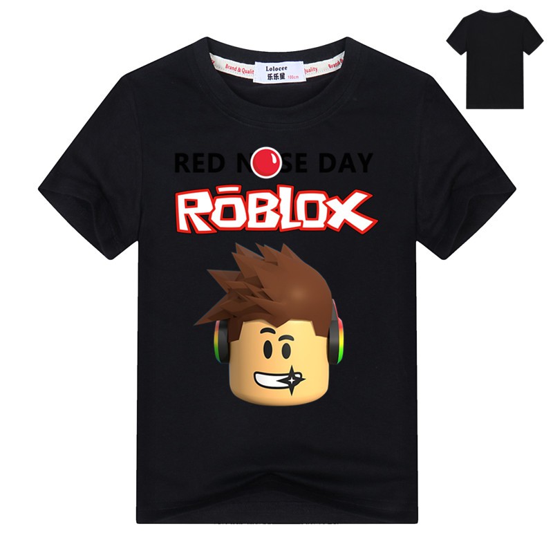 Boys Classic T Shirt Roblox Character Head Video Game Graphic Tee Black Blue Red Shopee Singapore - corrine s roblox character head video game graphic outdoor