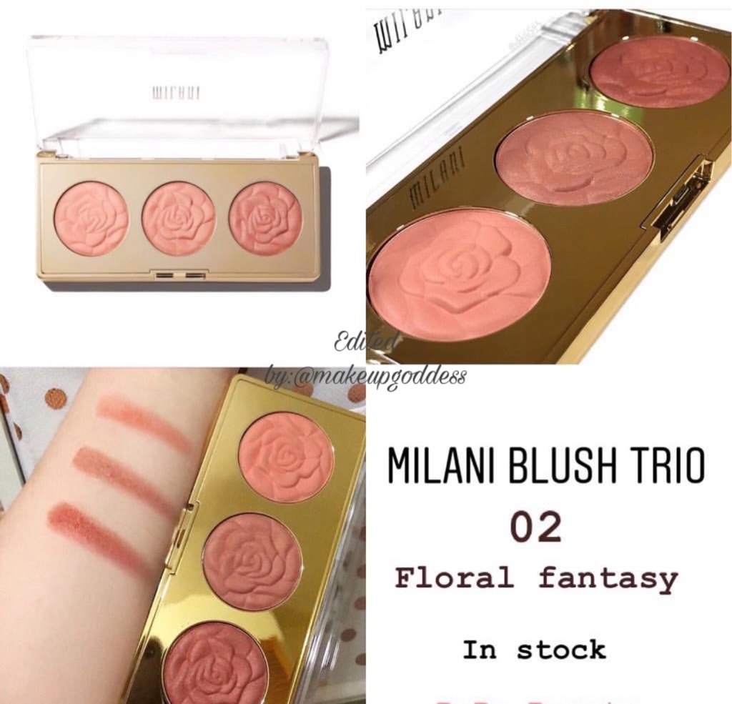 milani blush trio