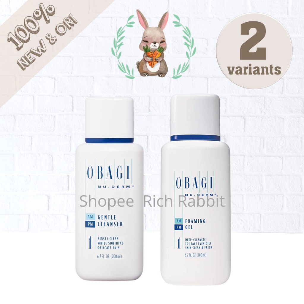 obagi nu derm foaming gel cleanser