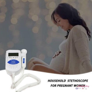 LCD Display Baby LCD Ultrasonic Detector Prenatal Heart Rate Heartbeat Monitor [8/19] #7