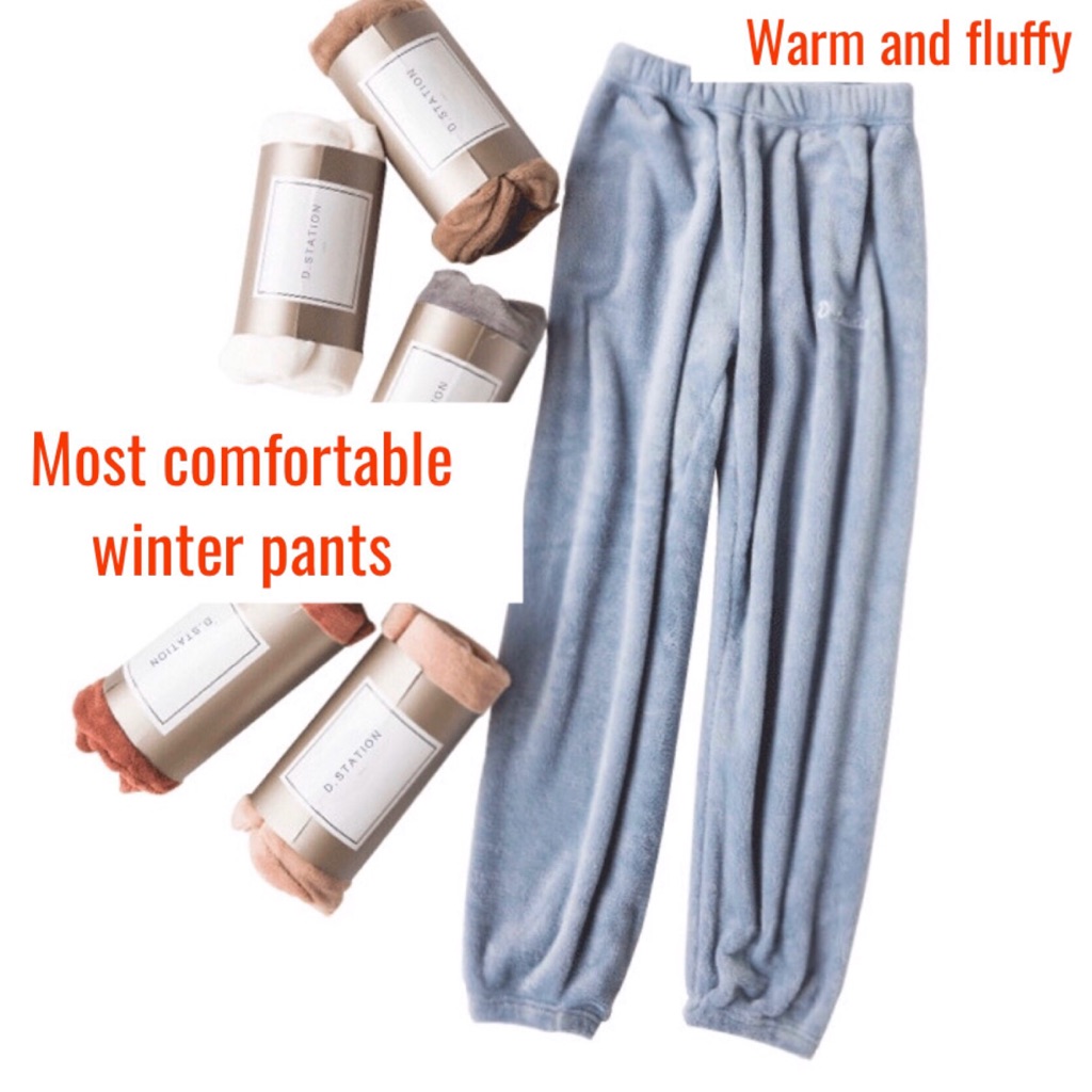 warm comfortable pants
