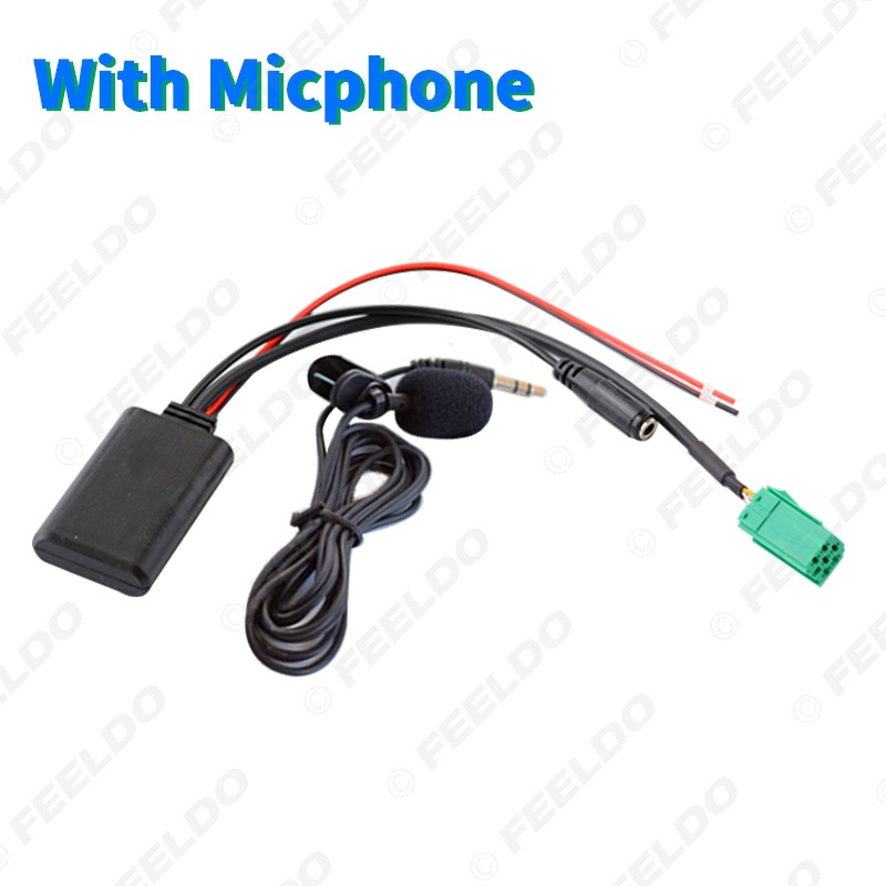 Renault Twingo Kangoo Clio Cd Player Aux Audio Cable Bluetooth Wireless Receiver With Microphone Shopee Singapore