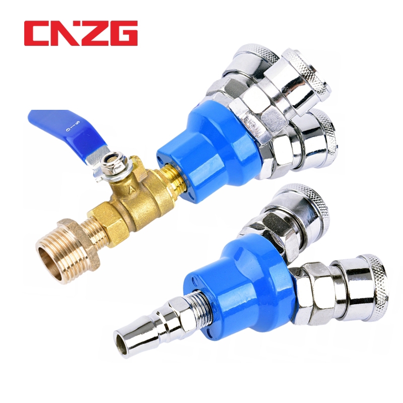 Air Compressor Manifold 2 Way 3 way Quick Connect Multi Hose Coupler