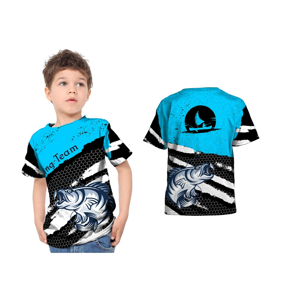 kids fishing jersey