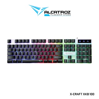 Alcatroz X-Craft XKB 100 Spill Proof Gaming Keyboard with Backlight Effect
