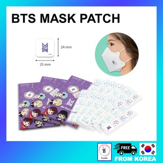 BTS Sticker TinyTan Air Patch 8pcs Mask Refresh Aroma