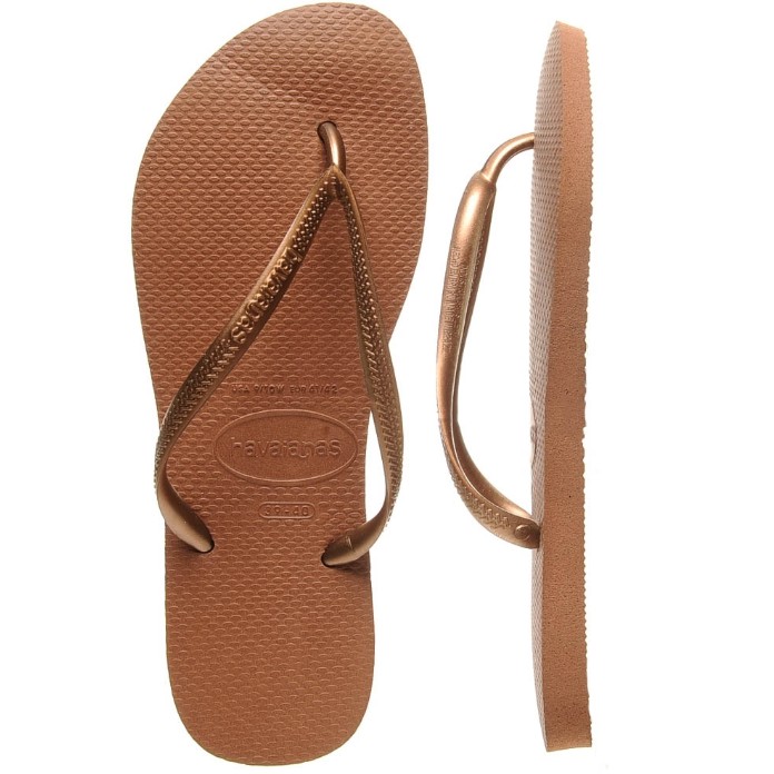 havaianas slim rust