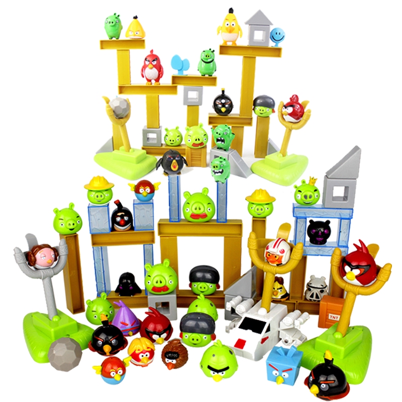 angry birds toy set