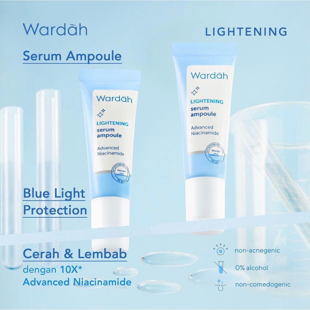 Wardah lightening serum ampoule 8ml