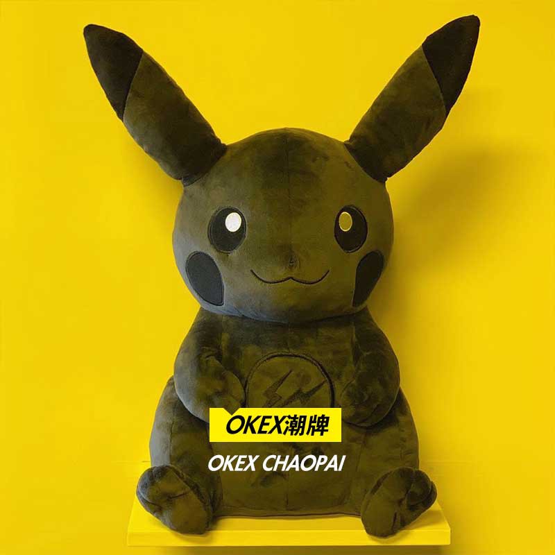 dark pikachu plush