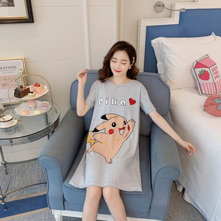  Baju  tidur wanita piyama lengan pendek Korea  seluar 