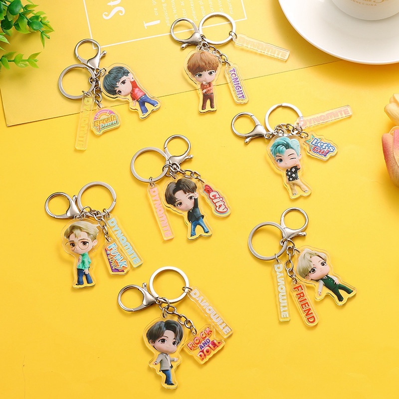 2021 Kpop Bts Bangtan Boys《Butter》New Album Acrylic Keychain Keyring ...