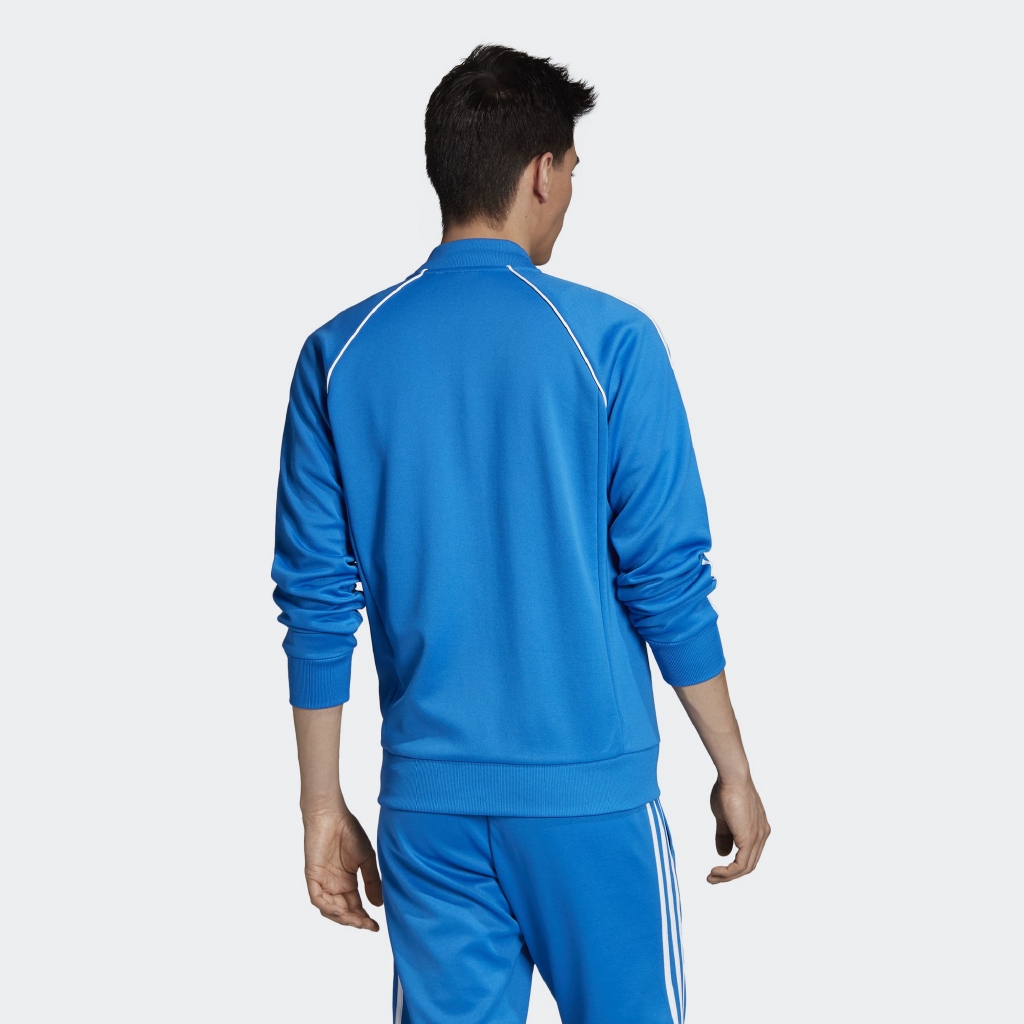adidas sst track jacket blue