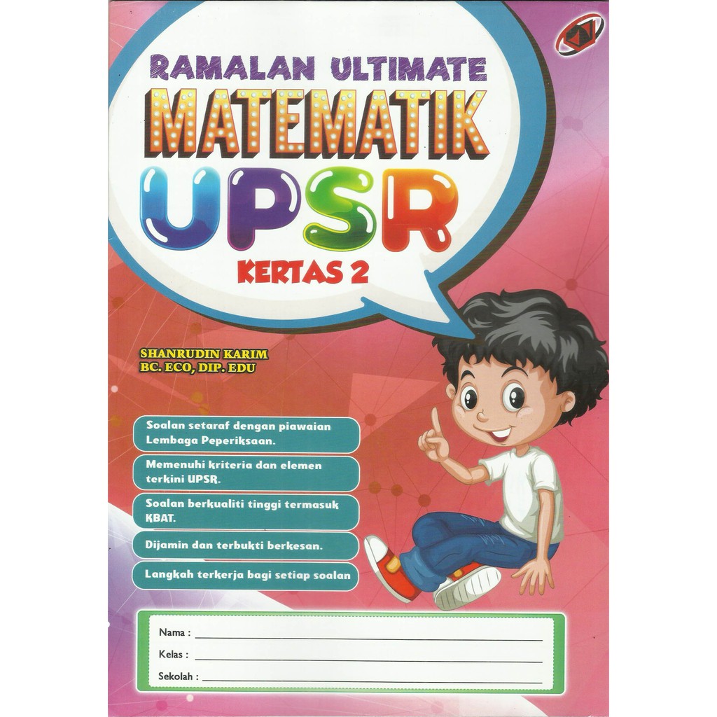 Book 2019 Ultimate Matematic Upsr Paper 2 Shopee Singapore