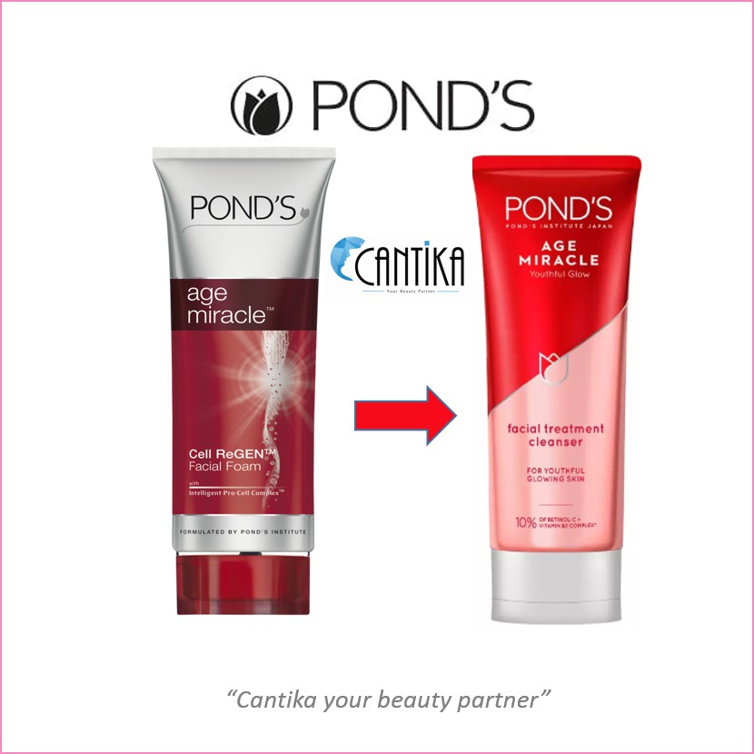 ponds age miracle foam