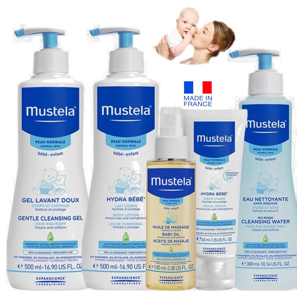 Mustela Full Range Diaper Cream Cleansing Gel Body Lotion Facial Cream No 1 Baby And Maternity Care From France Shopee Singapore