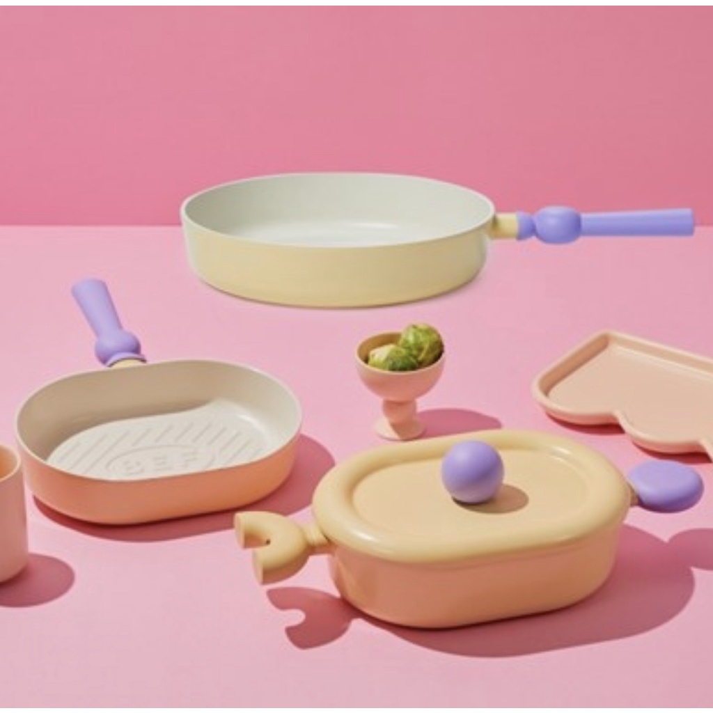 [Made in Korea] Better Finger Cookware Frying pan Wok Grill Pot Series Shopee Singapore