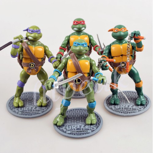 teenage mutant ninja turtles action figures