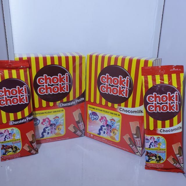 Choki Choki Chocolate Paste Chocomilk 60pcs Shopee Singapore