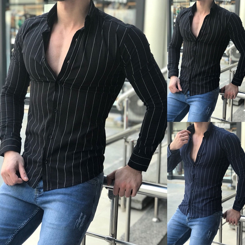 Fashion Formal Shirts Long Sleeve Shirts Vero Moda Long Sleeve Shirt black casual look 