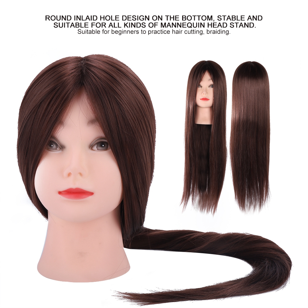 Bestchoices Exercise Wig Mannequin Head Braided Training Head