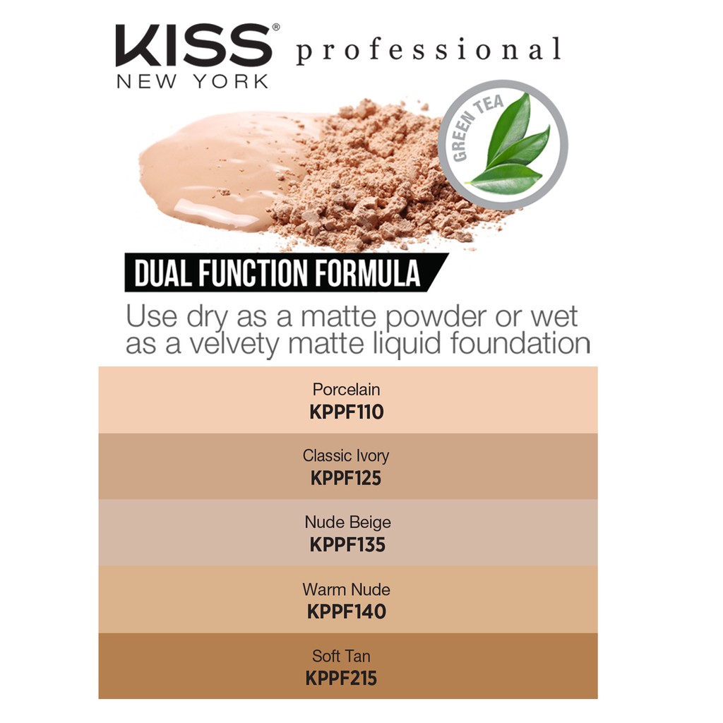 kiss pro touch liquid foundation