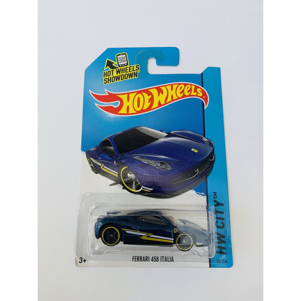 Hot WHEELS HOTWHEELS FERRARI 458 ITALIA 