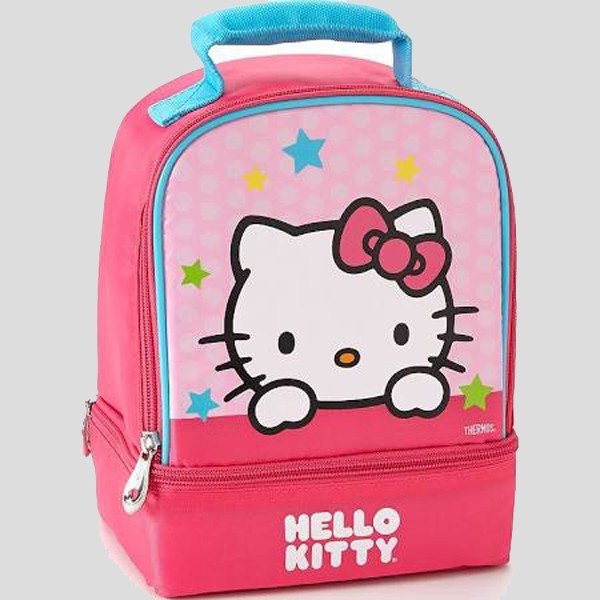 Import From Us Thermos Hello Kitty Dual Compartment Lunch Bag Shopee Singapore