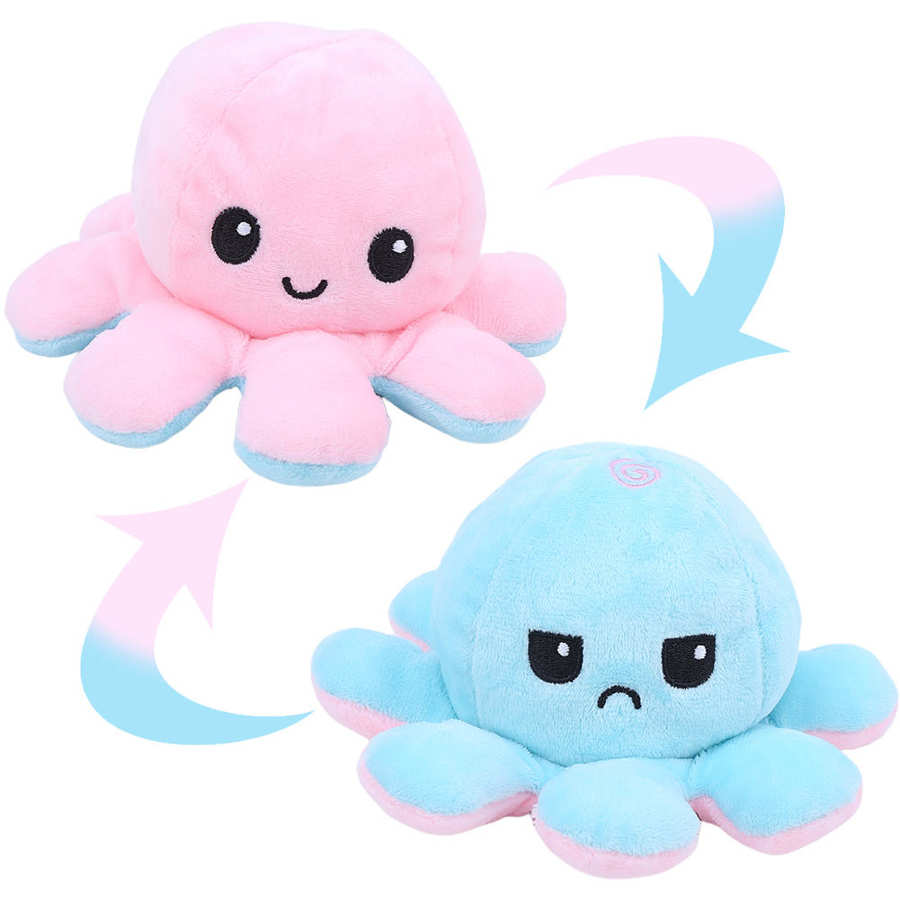 angry plush octopus