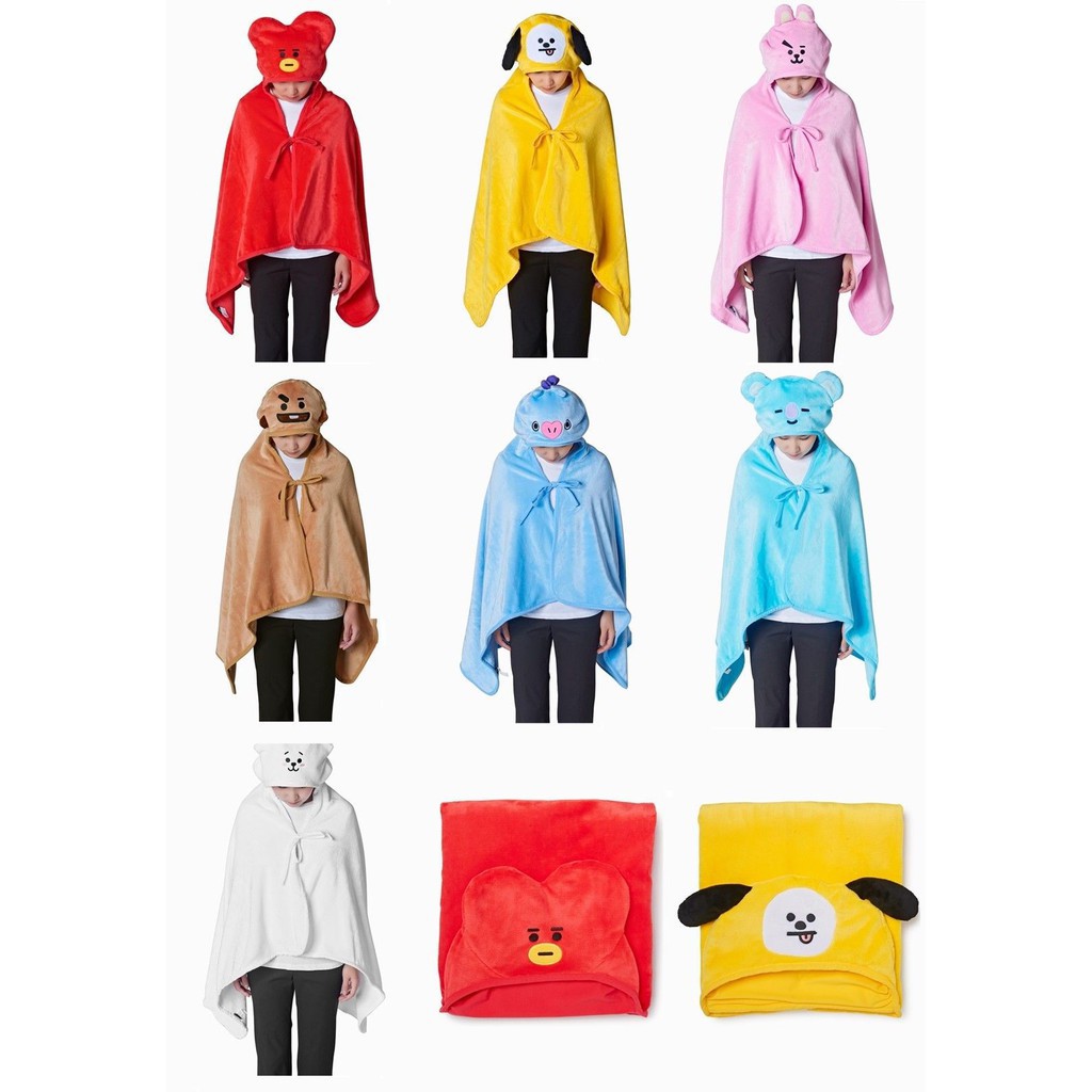 bt21 costume hoodie