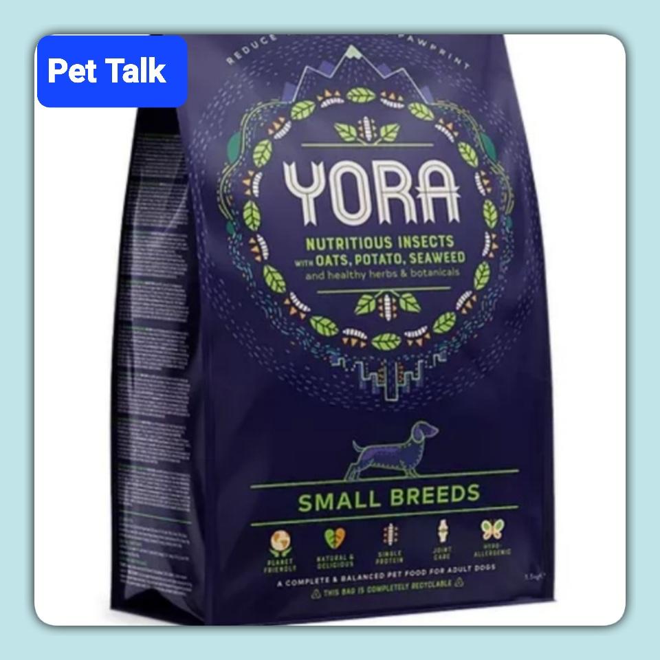 YORA Dog Food SMALL BREEDS NUTRITIOUS INSECTS WITH OATS, POTATO