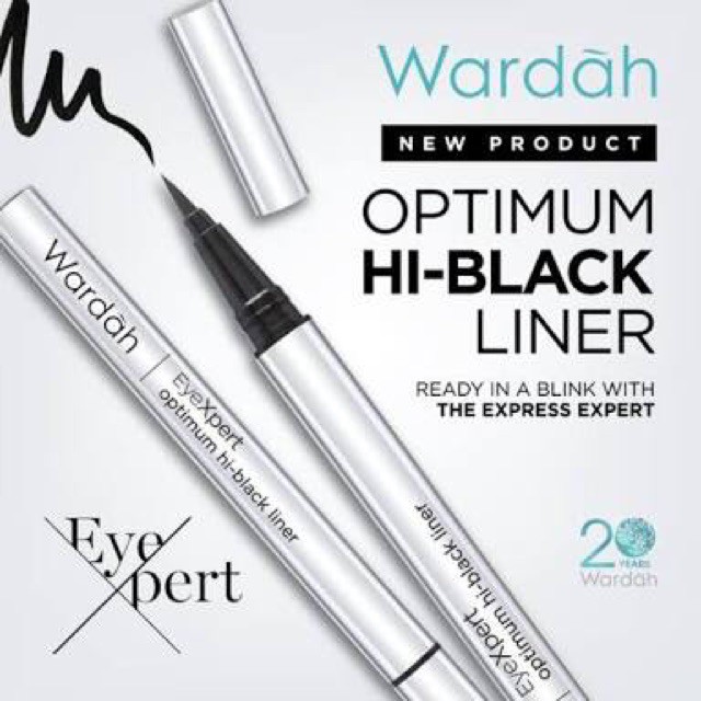 wardah eyeliner liquid