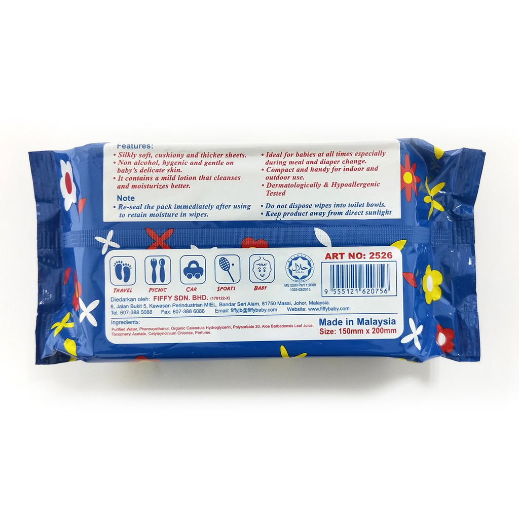 Fiffy Baby Wipes Calendula Flavour 100 Sheets Bundle Exp 16 01 2024 Shopee Singapore