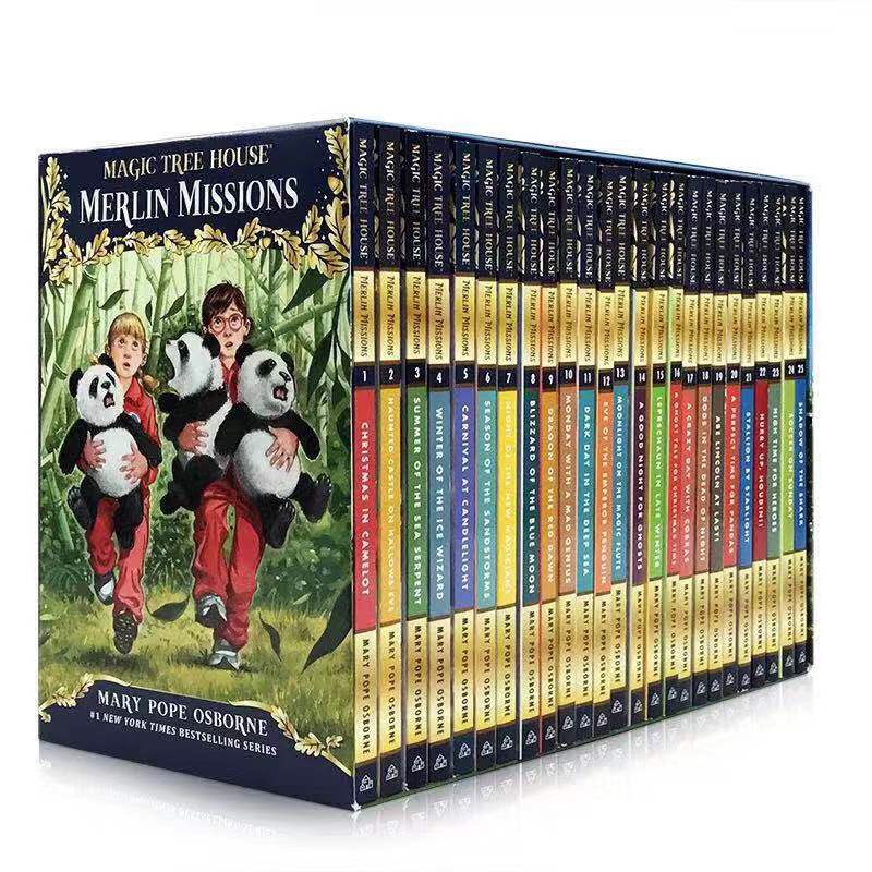 Magic Tree House Season 2 Merlin Missions English Fiction Adventure ...