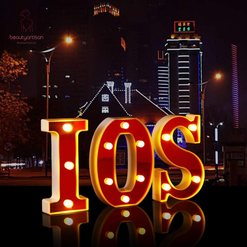 Led Marquee Letter Lights 26 Alphabet Night Lights Lamp For